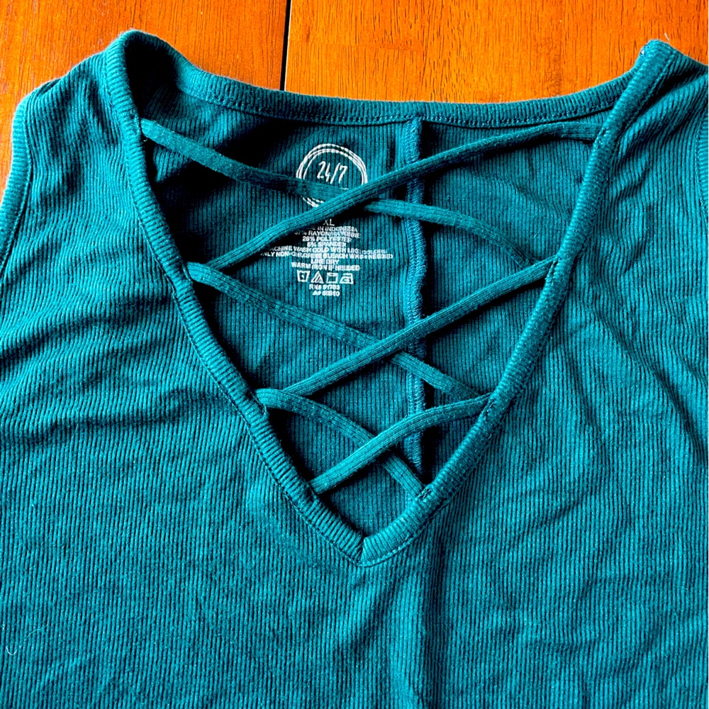 Vanity brand tank top